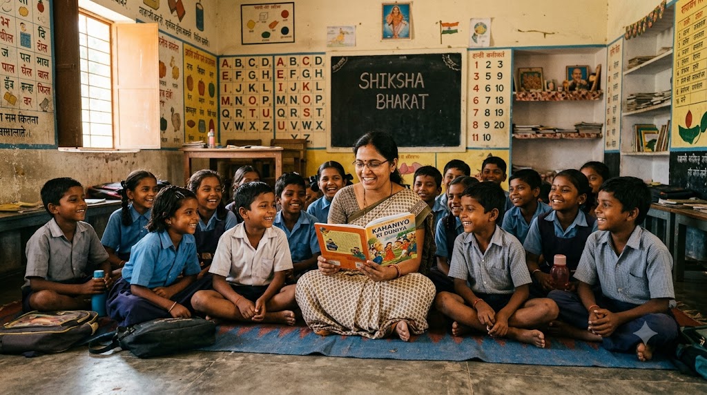Children learning together